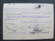 BRIEF Saaz Žatec - Praha Phoienix šicí Stroj Reklama Express  / P8620 - Lettres & Documents