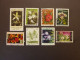 POLYNESIE FRANCAISE, Années 1969-94, YT N° 65-84-119-268-350-372-462-PA127, Oblitérés, Fleurs De Polynésie - Used Stamps