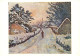 Art - Peinture - Lucien Pissarro - Ivy Cottage, Coldharbour : Sun And Snow 1916 - Carte Neuve - CPM - Voir Scans Recto-V - Pittura & Quadri