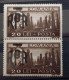 Stamps Errors ROMANIA 1948 King  Mihai The King Of Romania,  #Mi 1114 Printed On The Back Wirh Overprint Surcharge RPR, - Variedades Y Curiosidades