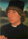 Art - Peinture - Hans Memling - Portrait D'un Jeune Homme - CPM - Voir Scans Recto-Verso - Pintura & Cuadros