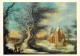 Art - Peinture - Musée De St Omer - Maitre Des Paysages D'Hiver - Ecole Flamande - Paysage Au Bucheron - CPM - Voir Scan - Pintura & Cuadros
