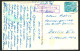 GRILLENBURG über FREITAL = Hartha Tharandt 1959 LANDPOSTSTEMPEL Blau 10Pf-Aufbau Ansichtskarte Elsa.Fenske-Heim - Briefe U. Dokumente