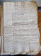 1kg De Vieux Papiers Divers (actes De Notaires, Lettres , ..) - 18/19ème Siècle - Manuscripts