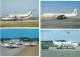 4 POSTCARDS   CIVIL AVIATION   PUBLISHED IN FRANCE - 1946-....: Moderne