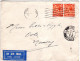 GB 1932, Pair 2d On Air Mail Cover From Sunderland Via Sweden To Norway - Other & Unclassified