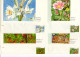 Kanada, Kpl. Serie V. 12 Ungebr. Blumen Aerogrammen (34-45, Postage/Poste) - Historia Postale