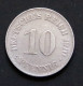 10 Pfennig 1910 D Deutsches Reich - 10 Pfennig