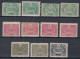 ⁕ Turkey 1913 ⁕ Ottoman Empire /  Main Post Office Constantinople ⁕ 11v MH & MNH - Nuovi