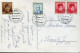 X0191 Ceskoslovensko,card Circuled 1946 Praha Vystava 50 Let Kinematografu,50 Year Of Cinema, - Covers & Documents