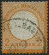 Dt. Reich 24 O, 1872, 2 Kr. Orange, K1 FREIBURG IN BADEN, Fotobefund Krug: Die Marke Ist Farbfrisch Und Deutlich Geprägt - Usati