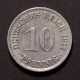 10 Pfennig 1911 D Deutsches Reich - 10 Pfennig