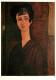Art - Peinture - Amedeo Modigliani - Portrait Of A Girl , 1916 - Carte Neuve - CPM - Voir Scans Recto-Verso - Pintura & Cuadros