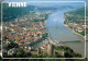 38 - Vienne Sur Le Rhone - Vue Générale Aérienne - La Ville Et La Vallée Du Rhône, Au Premier Plan, Ruines De La Bâtie,  - Vienne