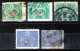 ⁕ Turkey 1913 ⁕ Foreign Post, Overprint / Main Post Office Constantinople Mi. 222 & Mi.224 ⁕ 4v Used 1v MH - Usados