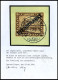 SAARGEBIET D 4IU BrfStk, 1922, 15 C. Diagonaler Aufdruck, Ungezähnt, Mit Rückdatiertem Stempel FECHINGEN, Prachtbriefstü - Other & Unclassified
