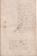 Beringen - Notarisakte 1771 Verkoop (V3053) - Manuscritos