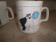 Hergé. Le Capitaine Haddock Crache Sur Un Lama. RARE MUG PUB PLANTA, Le Lombard 1980 - Altri & Non Classificati