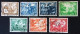 1933 Deutsche Nothilfe : Wagner Mi. 499A, 500A, 500B, 501A, 502A, 503A, 504A - Used Stamps