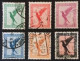 1926 Flugpost : Adler Auf Sockel Mi. 378, 379, A379, 380, 381, 382 - Used Stamps