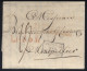 Pays-Bas - LaC Griffe Amsterdam Pour Montpellier L.P.B.5.R Pays-Bas Par Valenciennes - 11/12/1818 - ...-1852 Préphilatélie