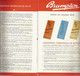 PZ / Livret PUBLICITAIRE Chaines Pour MOTO VELO RENOLD Brampton AVRIL 1949 - Advertising
