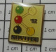 713H Pin's Pins / Beau Et Rare : MARQUES / SOVITEC BOULES DE COULeUR - Animaux