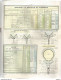 M12 Cpa / Superbe TARIF PNEUMATIQUES MICHELIN 1901 8 Pages Pneu Pneus MICHELIN Voiture Motocycles - Advertising