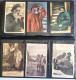 Delcampe - Gros Lot De 4 Albums De Cartes Postales Anciennes - 100 - 499 Postkaarten