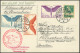 ZULEITUNGSPOST 57K BRIEF, Schweiz: 1930, Südamerikafahrt, Nach Pernambuco, Prachtkarte - Luft- Und Zeppelinpost