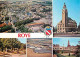 80 - Roye - Multivues - Automobiles - Blasons - Flamme Postale - CPM - Voir Scans Recto-Verso - Roye