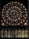 Art - Vitraux Religieux - Cathédrale Notre Dame De Paris - Rosace Sud - CPM - Voir Scans Recto-Verso - Quadri, Vetrate E Statue