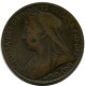 PENNY 1900 UK GBAN BRETAÑA GREAT BRITAIN Moneda #AZ792.E.A - D. 1 Penny