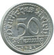 50 PFENNIG 1921 A ALLEMAGNE Pièce GERMANY #AD678.9.F.A - 50 Rentenpfennig & 50 Reichspfennig