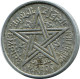 1 FRANC 1951 MOROCCO Islamic Coin #AH695.3.U.A - Marruecos