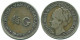 1/4 GULDEN 1947 CURACAO Netherlands SILVER Colonial Coin #NL10799.4.U.A - Curacao