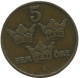 5 ORE 1909 SUECIA SWEDEN Moneda #AC440.2.E.A - Suecia