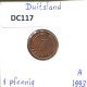 1 PFENNIG 1993 A BRD ALLEMAGNE Pièce GERMANY #DC117.F.A - 1 Pfennig