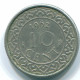 10 CENTS 1962 SURINAME NÉERLANDAIS NETHERLANDS Nickel Colonial Pièce #S13197.F.A - Surinam 1975 - ...