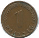 1 PFENNIG 1949 F BRD DEUTSCHLAND Münze GERMANY #AD888.9.D.A - 1 Pfennig