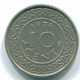 10 CENTS 1976 SURINAME Nickel Coin #S13292.U.A - Suriname 1975 - ...