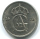50 ORE 1972 SUECIA SWEDEN Moneda #WW1097.E.A - Svezia