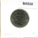 1 FRANC 1976 FRANKREICH FRANCE Französisch Münze #BA916.D.A - 1 Franc