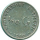 1/10 GULDEN 1960 NIEDERLÄNDISCHE ANTILLEN SILBER Koloniale Münze #NL12319.3.D.A - Antilles Néerlandaises