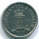 10 CENTS 1970 ANTILLES NÉERLANDAISES Nickel Colonial Pièce #S13339.F.A - Antilles Néerlandaises