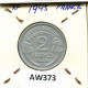 2 FRANCS 1945 FRANCE Coin #AW373.U.A - 2 Francs