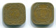 5 CENTS 1972 SURINAM NIEDERLANDE Nickel-Brass Koloniale Münze #S12995.D.A - Surinam 1975 - ...