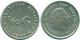 1/10 GULDEN 1966 ANTILLES NÉERLANDAISES ARGENT Colonial Pièce #NL12940.3.F.A - Antilles Néerlandaises