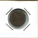 1735 HOLLAND VOC DUIT INDES NÉERLANDAIS NETHERLANDS NEW YORK COLONIAL PENNY #VOC2344.7.F.A - Indes Néerlandaises