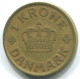 1 KRONE 1925 DINAMARCA DENMARK Moneda #WW1001.E.A - Danimarca